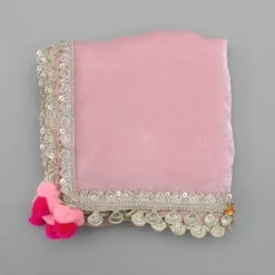 Online Pink Embroidered Anarkali With Dupatta Ethnic Wear | Sarees & Anarkalis