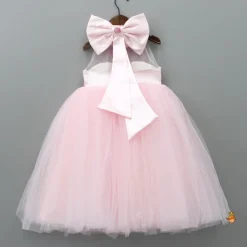 Best Pink Halter Neck Embroidered Gown Dresses & Sets | Gowns
