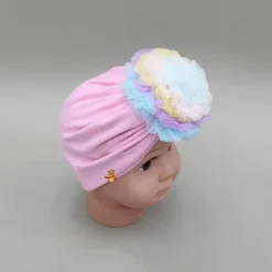 Clearance Pink Head Band With Multicolour Net Detailing Hair Accessories | Head Bands
