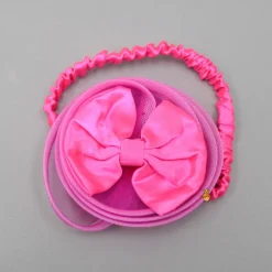 Best Pink Ruffle Trail Dress With Detachable Bow And Swirled Bowie Head Band Dresses & Sets | Dresses