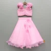 Best Pink Sequin Embellished Top With Lehenga Ethnic Wear | Lehengas & Ghagras