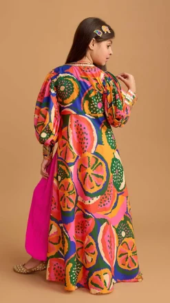 Online Pink Top With Side Slits Kurti And Patiala Twinning Sets | Ethnic Wear