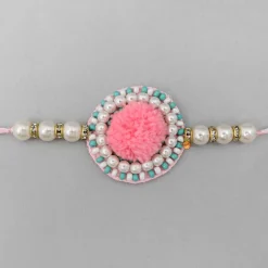 Fashion Pom Pom Enhanced Rakhi BOY Rakhis | Rakhis
