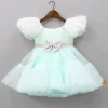 Hot Pretty Aqua Blue Party Wear Dress Dresses & Sets | Dresses