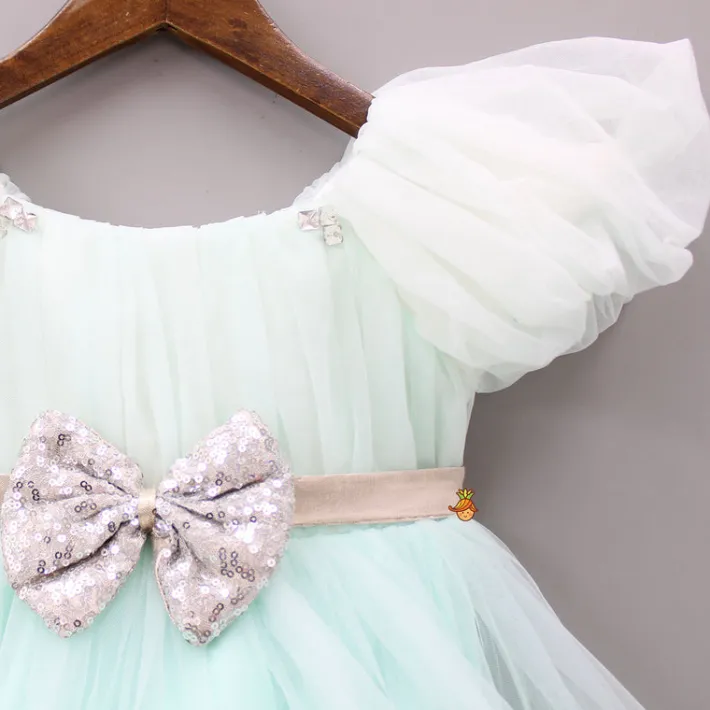 Hot Pretty Aqua Blue Party Wear Dress Dresses & Sets | Dresses