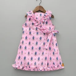 Outlet Print Wrap Around Dress Dresses & Sets | Dresses