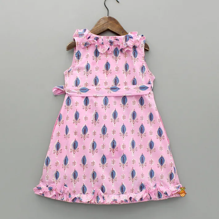 Outlet Print Wrap Around Dress Dresses & Sets | Dresses