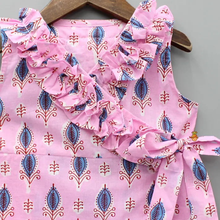 Outlet Print Wrap Around Dress Dresses & Sets | Dresses