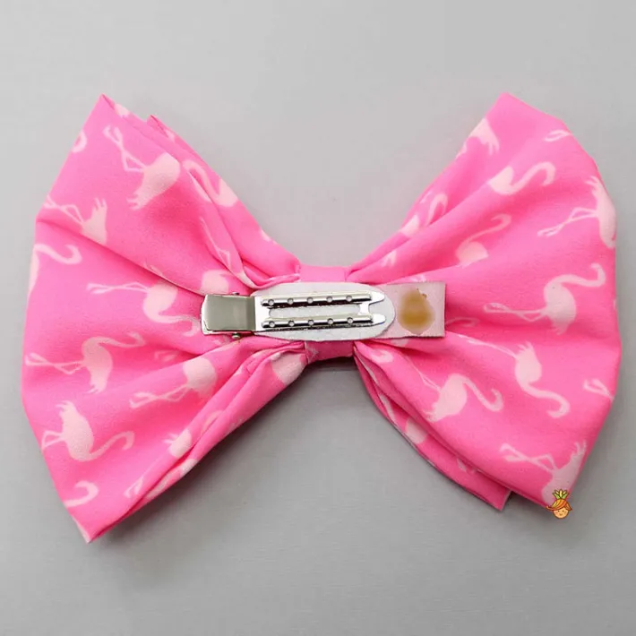 Sale Printed Dual Layered Bowie Hair Clip Hair Accessories | Hair Clips