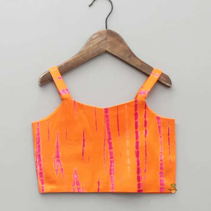 Online Printed Embellished Collar Neck Kaftan With Crop Top And Palazzo Ethnic Wear | Palazzos & Shararas