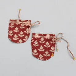 Hot Printed Jaamna Set With Matching Booties And Mittens Baby Essentials | Infant Clothing