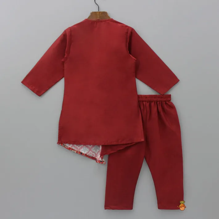 Best Printed Kurta And Churidar BOY Twinning Sets | Indian Ethnic Wear