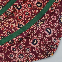 Outlet Printed Red Layered Tunic Top With Pant Twinning Sets | Ethnic Wear