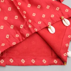 Discount Printed Strappy Red Top And Lehenga Ethnic Wear | Lehengas & Ghagras
