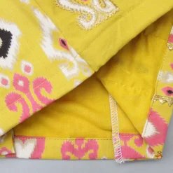 Sale Printed Yellow Top And Pleated Lehenga Ethnic Wear | Lehengas & Ghagras