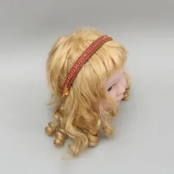 Sale Red Artificial Stones Embellished Hairband Hair Accessories | Hair Bands