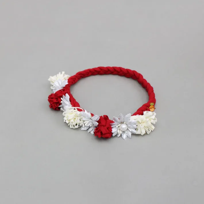Discount Red Braided Embellished Head Band Hair Accessories | Head Bands