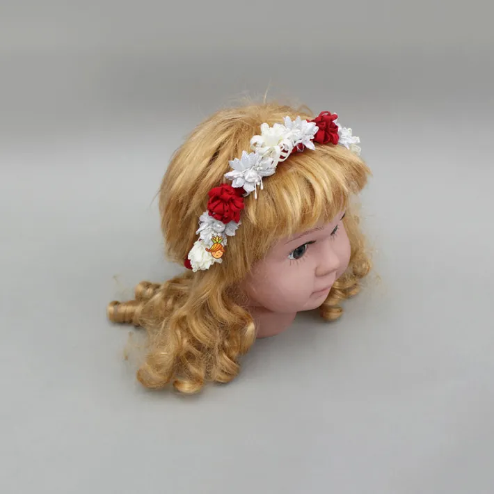 Discount Red Braided Embellished Head Band Hair Accessories | Head Bands