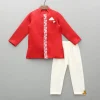 Best Red Embroidered Sherwani And Pyjama BOY Indian Ethnic Wear | Sherwani Sets