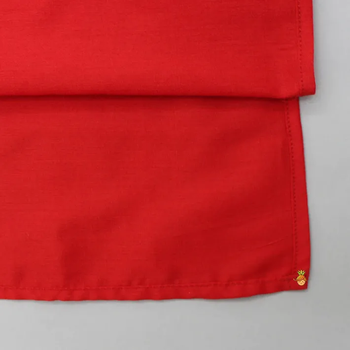Outlet Red Kurta With Embroidery Patch BOY Indian Ethnic Wear | Kurtas
