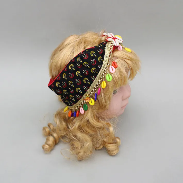 Discount Red Printed And Embellished Head Band Hair Accessories | Head Bands