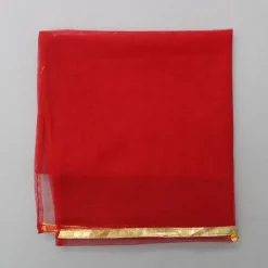Online Red Top And Floral Printed Lehenga With Net Dupatta Ethnic Wear | Lehengas & Ghagras