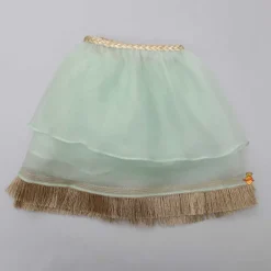 Sale Round Layered Green Dupatta Ethnic Wear