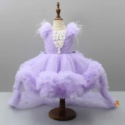 Discount Ruffled Dress With Matching Bow And Swirled Bowie Headband Dresses & Sets | Dresses