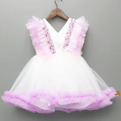 Clearance Sequin Detail Frilly Dress With Matching Hairclip Dresses & Sets | Dresses