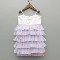 Hot Sequin Embellished Strappy Frilly Layered Dress Dresses & Sets | Dresses