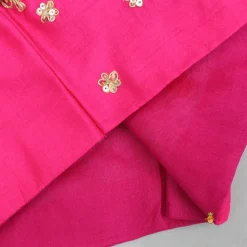 Discount Sequin Embroidered Pink Top And Lehenga With Matching Net Dupatta Ethnic Wear | Lehengas & Ghagras