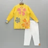 Fashion Sequined Floral Printed Kurta With Pyjama. BOY Indian Ethnic Wear | Ethnic Sets