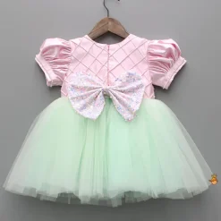 Hot Sequins Butterflies Embellished Yoke Flared Dress Dresses & Sets | Dresses