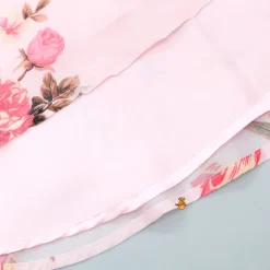 Fashion Sequins Detailed Floral Printed Pink Gown Ethnic Wear | Kurtis & Jumpsuits