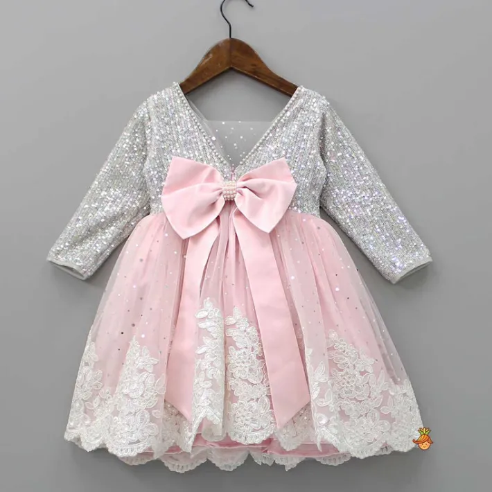 Clearance Sequins Work Pink Dress With Booties Dresses & Sets | Dresses