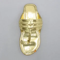 Best Shiny Braided Kolhapuri Flats Shoes