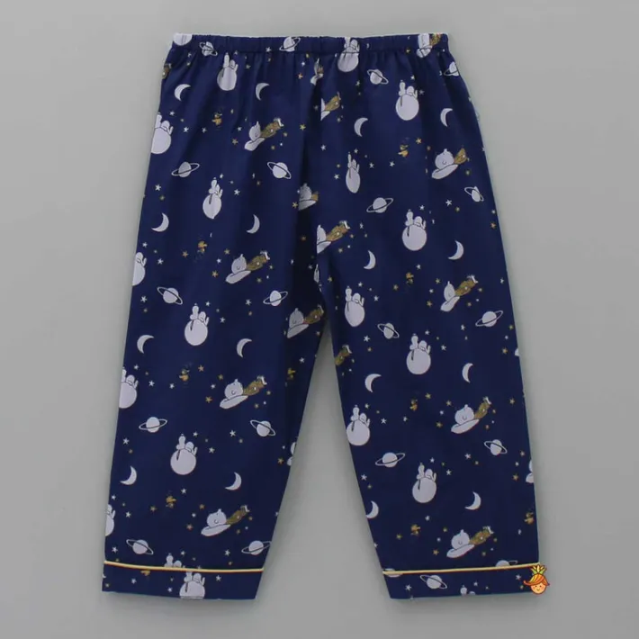 Fashion Space Printed Blue Sleepwear BOY Sleep Wear | Sleepwear