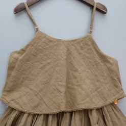 Clearance Strappy Layered Brown Dress Dresses & Sets | Dresses