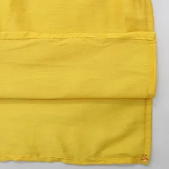 Sale Stripped Asymmetric Jacket With Mustard Yellow Kurta And Pyjama BOY Indian Ethnic Wear | Ethnic Sets