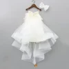 New Stylish Off White Trail Dress With Bowie Pearl String Hair Clip Dresses & Sets | Dresses