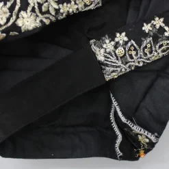 Best Stylish Overlap Black Top And Layered Lehenga Ethnic Wear | Lehengas & Ghagras