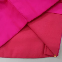 New Stylish Round Neck Pink Top With Palazzo And Dupatta Ethnic Wear | Palazzos & Shararas