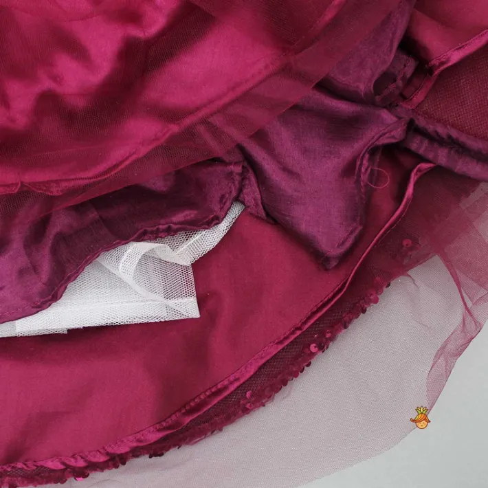 Outlet Stylish Sleeves Exquisite Dress With Velvet Hair Clip Dresses & Sets | Dresses