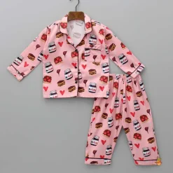 Best Sweet Chocolate Breakfast Printed Sleepwear Sleepwear