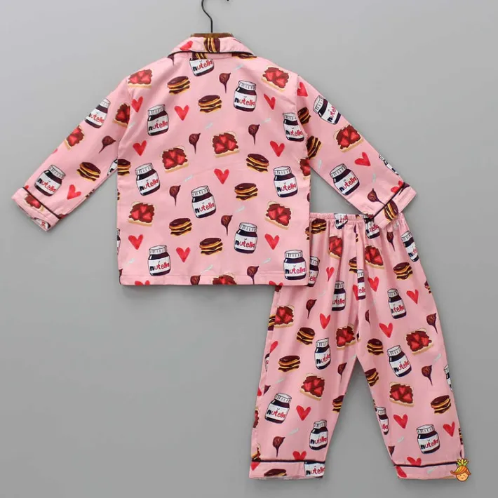 Best Sweet Chocolate Breakfast Printed Sleepwear Sleepwear