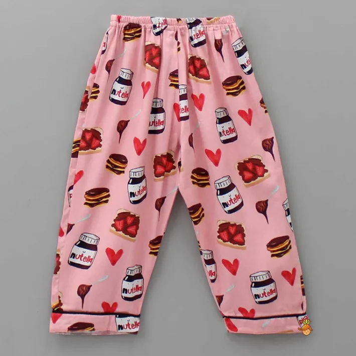 Best Sweet Chocolate Breakfast Printed Sleepwear Sleepwear