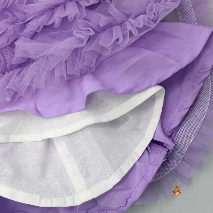 Sale Swirl Enhanced One Shoulder Lavender Dress Dresses & Sets | Dresses