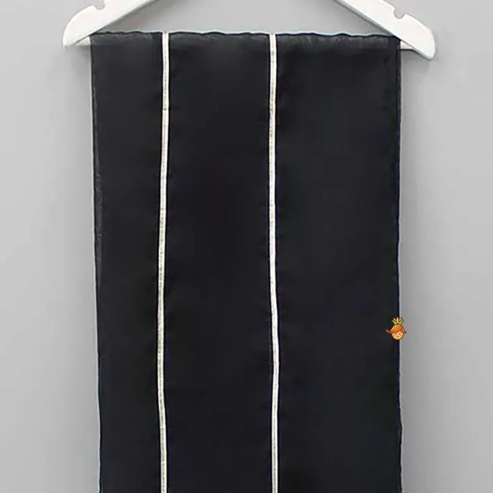Sale Tassels Enhanced Black Organza Dupatta Ethnic Wear