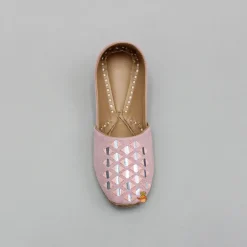 Clearance Thread And Faux Mirror Work Jutti BOY Shoes
