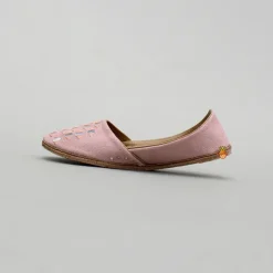 Clearance Thread And Faux Mirror Work Jutti BOY Shoes